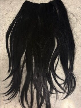 INH Uclip jet black hair extensions